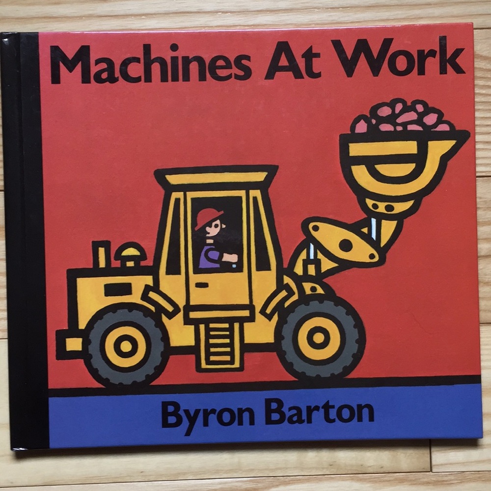 Construction Machines at Work Hardcover Book New!